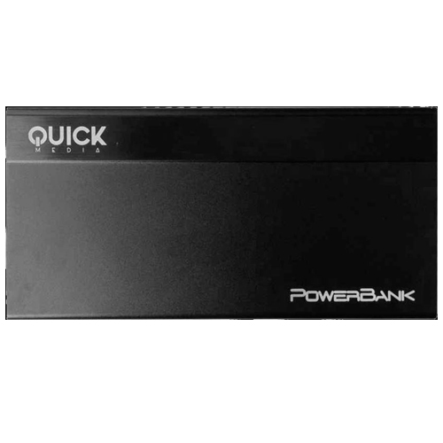Quickmedia Powerbank 10000mah Negro Qmpb100b